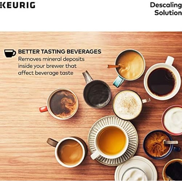 Keurig Brewer Cleaner Includes 14 oz. Descaling Solution, Compatible Classic/1.0 - Image 7