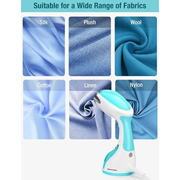 BEAUTURAL 1200-Watt Handheld Steamer for Clothes, 30-Second Heat-up, 8.79-Ounce - Image 6