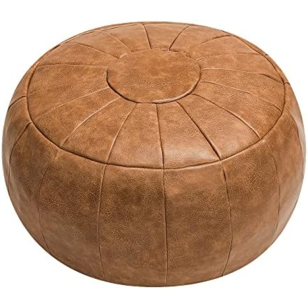 ROTOT Unstuffed Pouf Cover, Ottoman, Bean Bag Chair, Foot Stool, Foot Rest