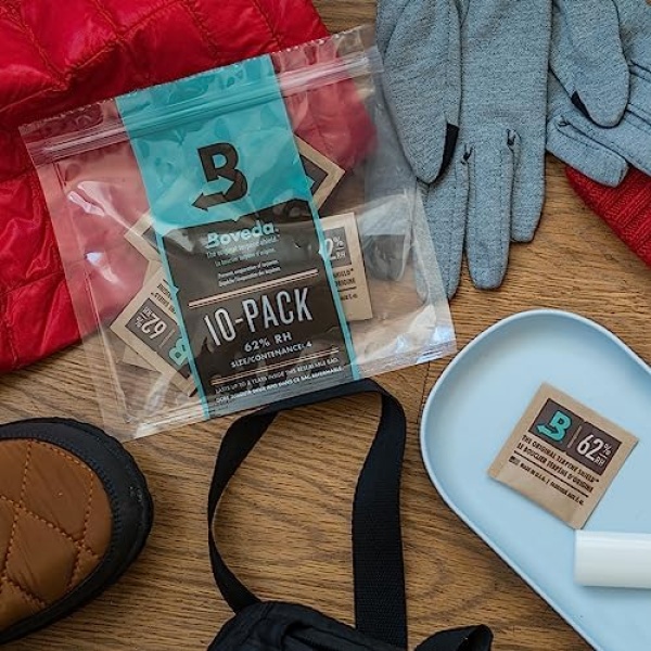 Boveda 62% Two-Way Humidity Control Packs For Storing ½ oz – Size 4 – 10 Pack - Image 2