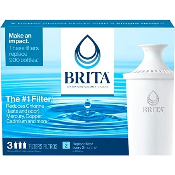 Brita Standard Water Filter, Standard Replacement Filters for Pitchers - Image 9