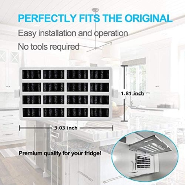 Fresh Flow Refrigerator Air Filter Replacement for Whirlpool W10311524 - Image 2