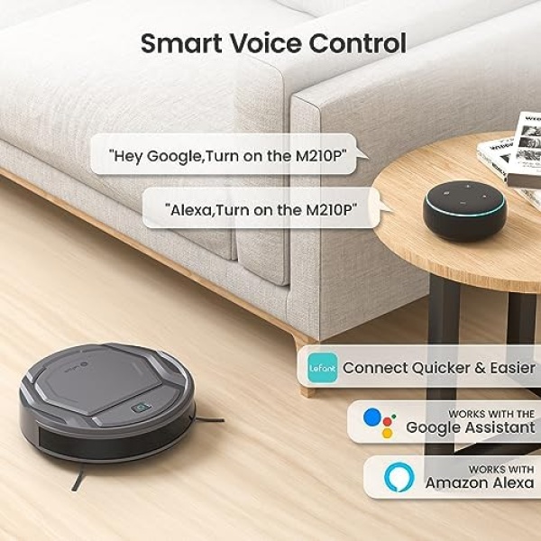 Lefant Robot Vacuums, 2200Pa Strong Suction, 120mins Runtime, Self-Charging - Image 6