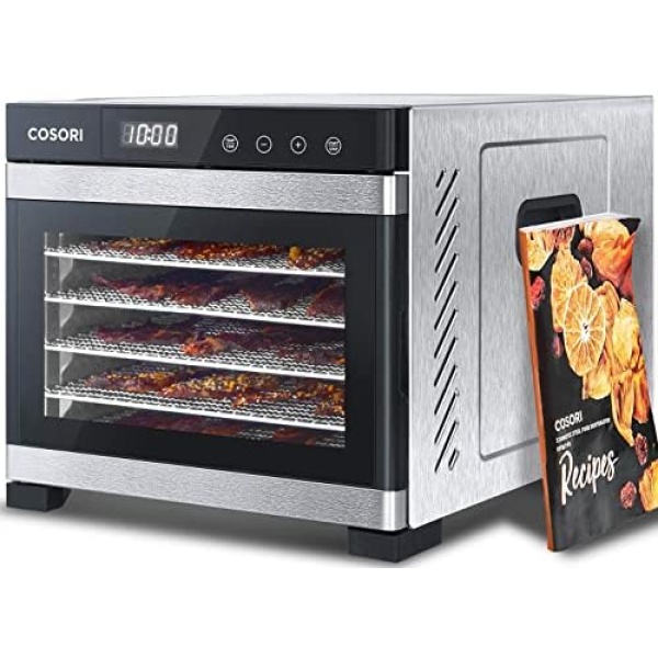 COSORI Food Dehydrator (50 Recipes) for Jerky, Vegetables Fruit, Meat