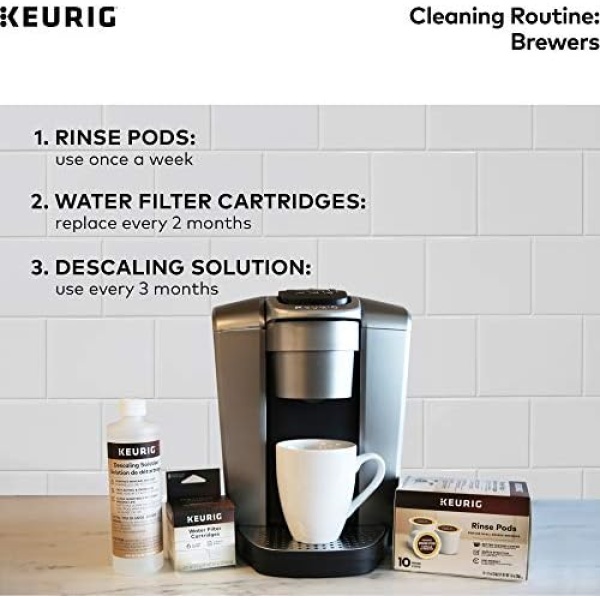 Keurig Brewer Cleaner Includes 14 oz. Descaling Solution, Compatible Classic/1.0 - Image 5