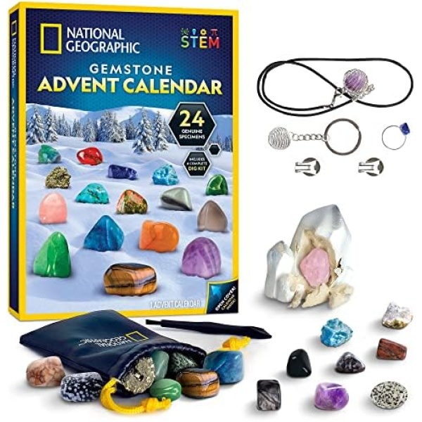 NATIONAL GEOGRAPHIC Gemstone Advent Calendar - 2023 Advent Calendar