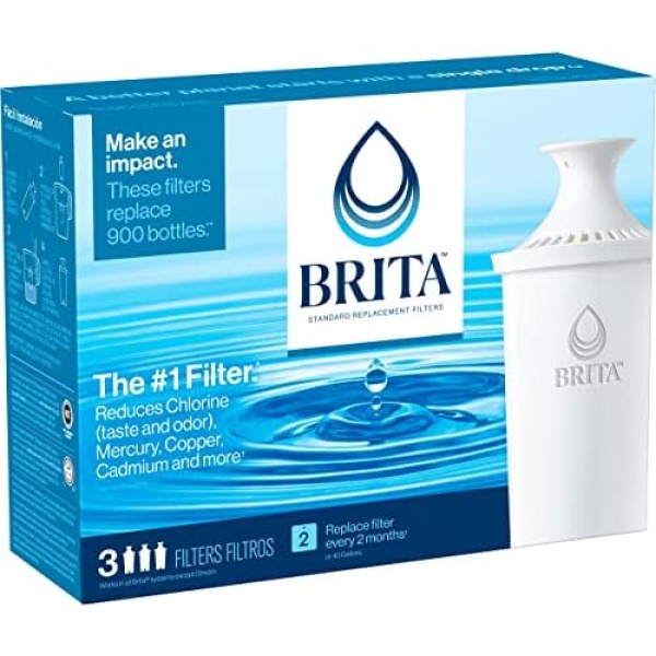 Brita Standard Water Filter, Standard Replacement Filters for Pitchers - Image 10