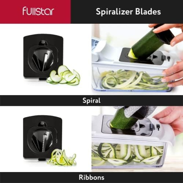 Vegetable Chopper Vegetable Cutter Spiralizer Vegetable Slicer - Food Onion - Image 9