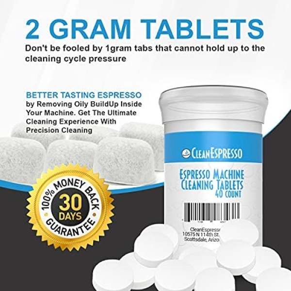 CleanEspresso Espresso Machine Cleaning Tablets for Breville Machines - Image 4