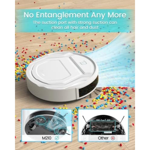 Lefant Robot Vacuums, 2200Pa Strong Suction, 6 Cleaning Modes, Auto Robotic - Image 5