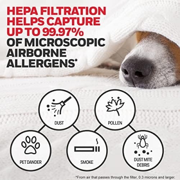 Honeywell HEPA Air Purifier Filter Kit Includes 3 HEPA R Replacement Filters - Image 4