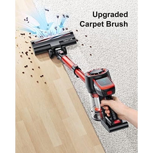 Cordless Vacuum Cleaner, 350W Stick Vacuum Cleaner with 30KPA Powerful Suction - Image 4