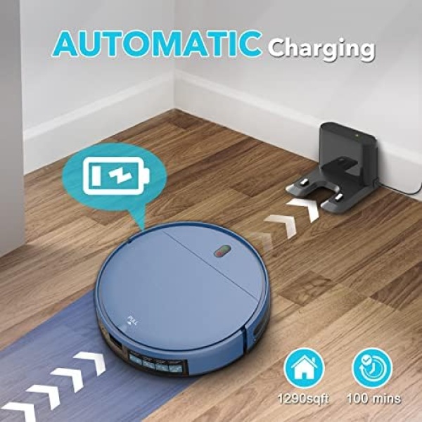 ZCWA Robot Vacuum Cleaner, Robotic Vacuum and Mop Combo Compatible - Image 7