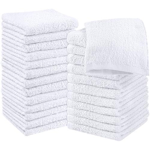 Utopia Towels - Cotton Washcloths Set - 100% Ring Spun Cotton, Premium Quality