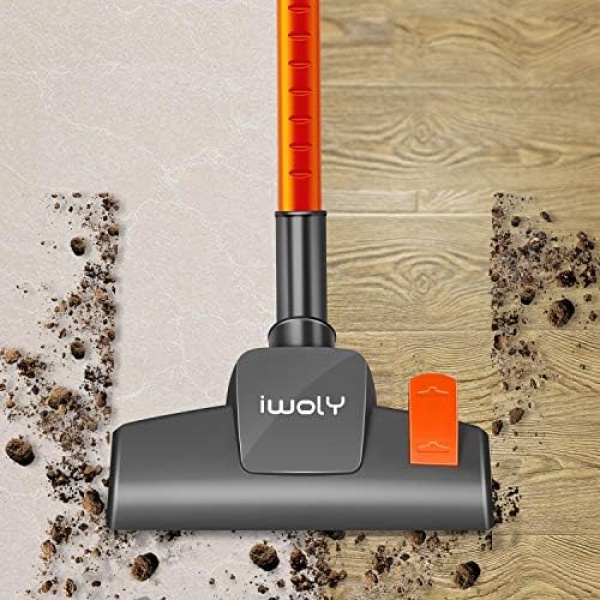 iwoly V600 Vacuum Cleaner Corded Bagless Stick and Handheld Vacuum - Image 2