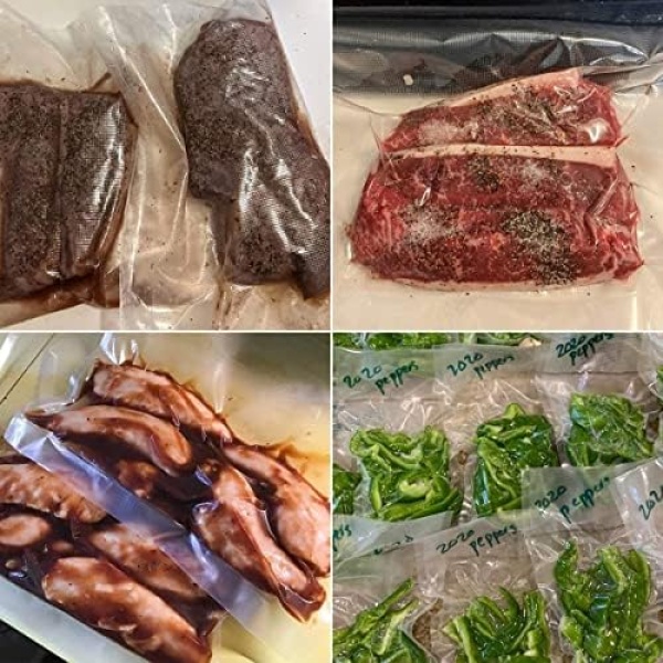 BoxLegend Vacuum Sealer Bags 11''x50' (2 Pack), Food Saver Bags Rolls, Sac Sous - Image 3
