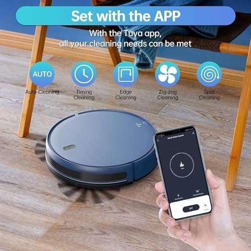 Robot Vacuum and Mop Combo, Robotic Vacuum Cleaner with Schedule - Image 3