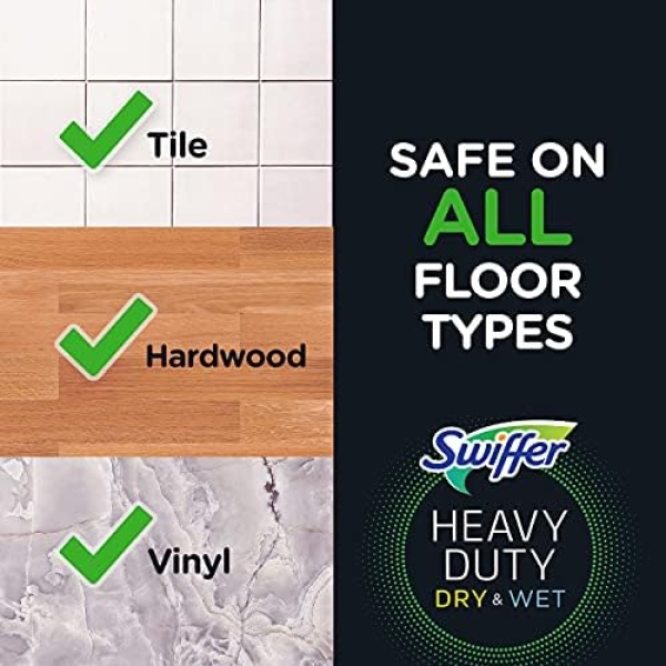 Swiffer Sweeper Dry Dust Mop Refills, Heavy Duty Dusters for Cleaning, - Image 5