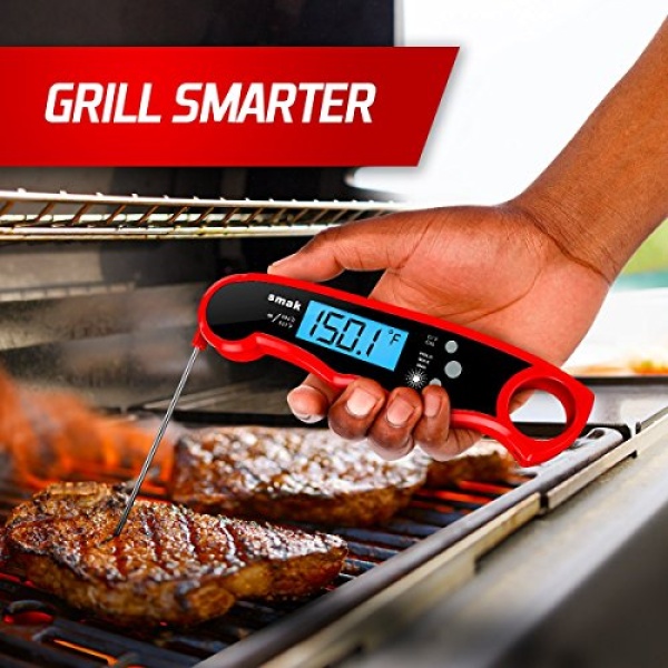 Digital Instant Read Meat Thermometer - Waterproof Kitchen Food Cooking - Image 7