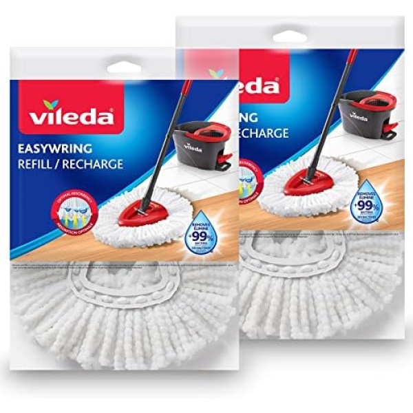 Vileda EasyWring Mop Head Refill (Pack of 2)