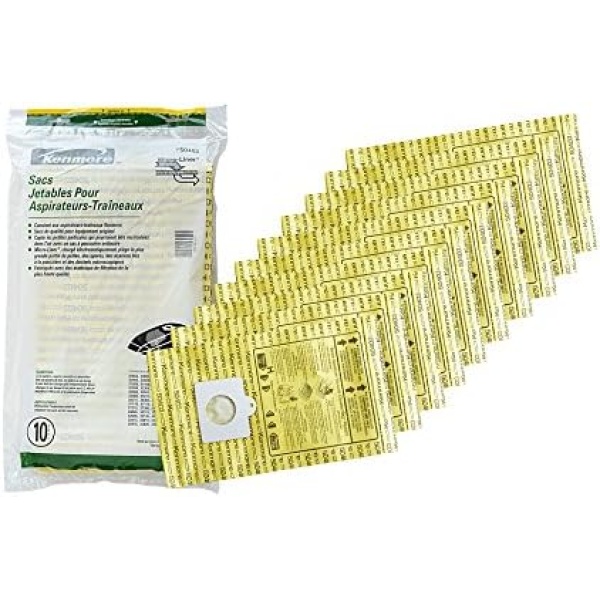 Kenmore Disposable Canister Vacuum Cleaner Bags 50403, 10-count - Image 2