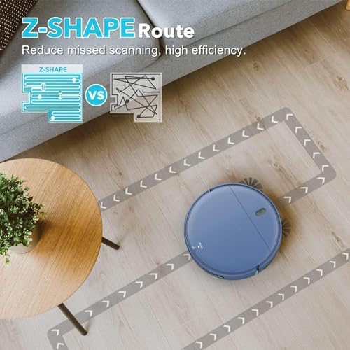 Robot Vacuum and Mop Combo, Robotic Vacuum Cleaner with Schedule - Image 4