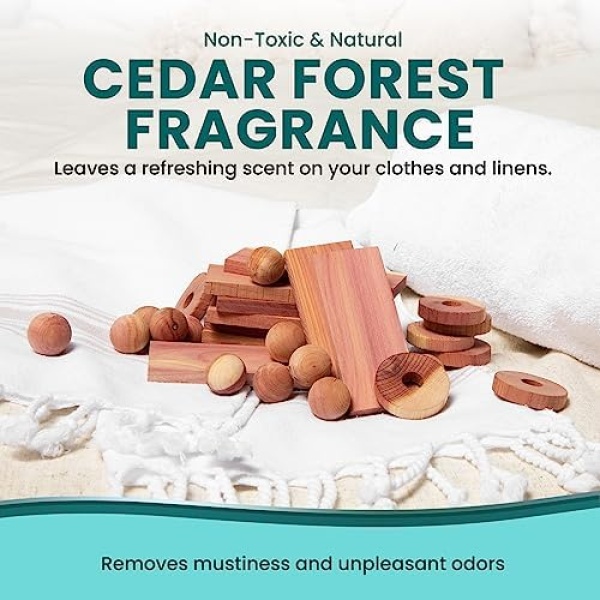 Cedar and Lavender for Closets - Cedar Balls for Clothes Storage - Cedar Closet - Image 5