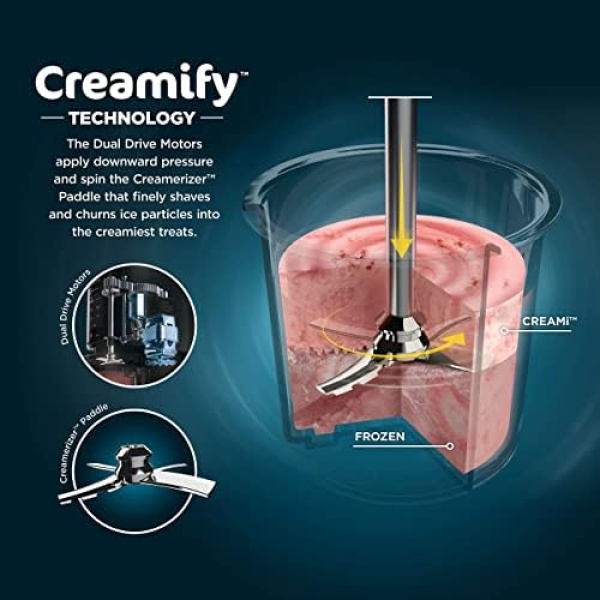 Ninja NC301C, CREAMi Ice Cream, Gelato, Milkshake, Sorbet, Smoothie Bowl - Image 6