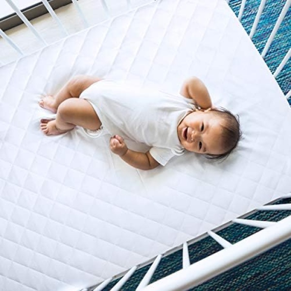 Utopia Bedding Waterproof Crib Fitted Mattress Protector (Pack of 2) - Toddler - Image 7