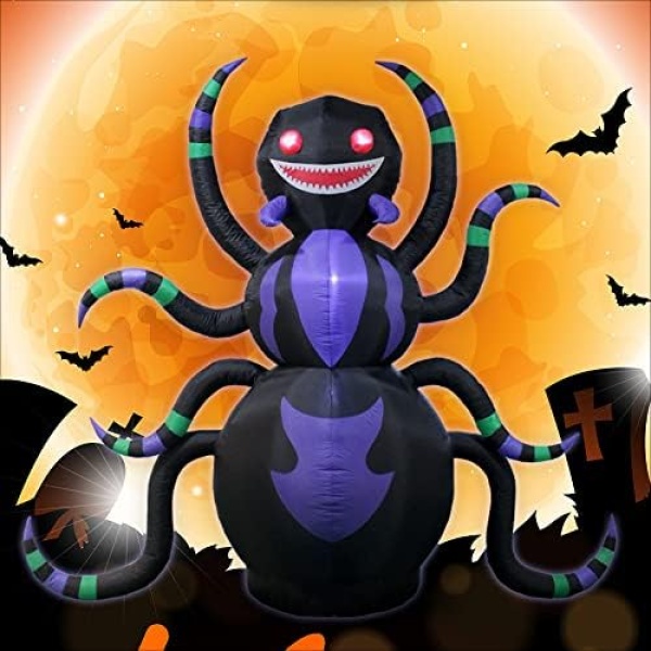 VIKIMORA 10FT Halloween Decoration Inflatable Huge Ant Blow up with LED - Image 6