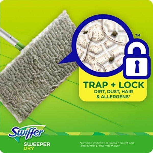 Swiffer Sweeper Dry Dust Mop Refills, Dusters for Cleaning, Gain Scent, 32 Count - Image 8