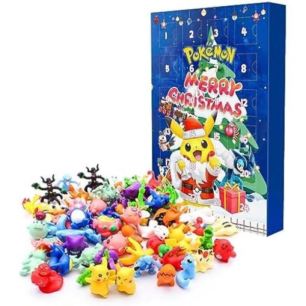 Advent Calendar 2023 for Kids, Toy Animal Advent Calendar 2023 with 24 Cartoon