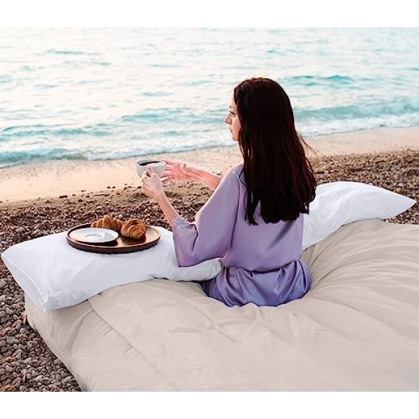 Utopia Bedding Waterproof Pillow Protector Zippered (2 Pack) Queen - Image 6