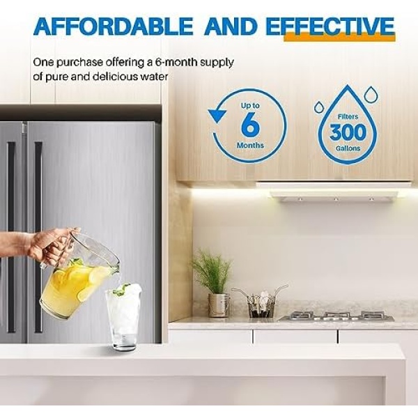 PUREPLUS DA97-17376B Water Filter Replacement for Samsung HAF-Qin, HAF-Qin/EXP - Image 6