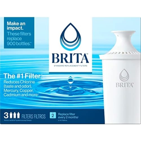 Brita Standard Water Filter, Standard Replacement Filters for Pitchers - Image 12