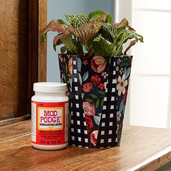 Mod Podge Waterbase Sealer, Glue and Finish (8-Ounce), CS11201 Gloss Finish - Image 4
