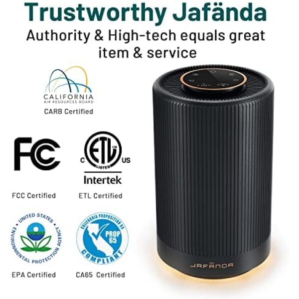 Jafanda Air Purifiers for Home bedroom,H13 True HEPA Coverage 450 sqft - Image 9