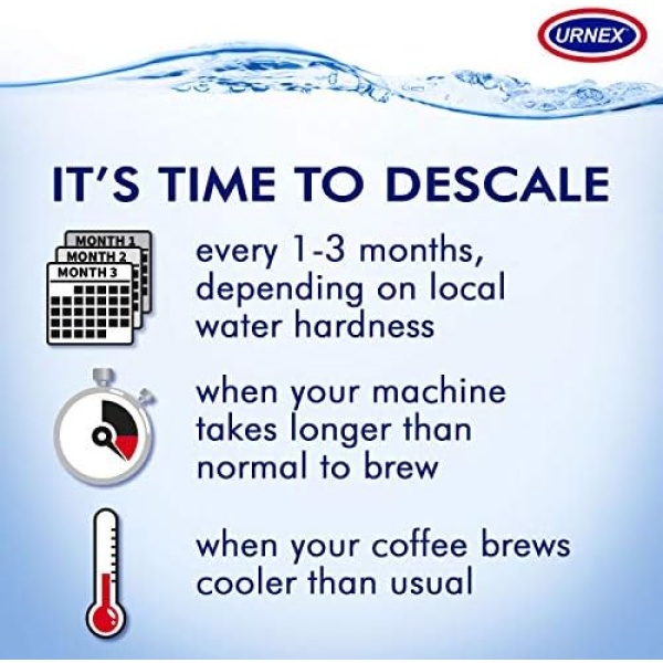 Urnex Dezcal Home Activated Descaler, For Home Coffee & Espresso Equipt - Image 5