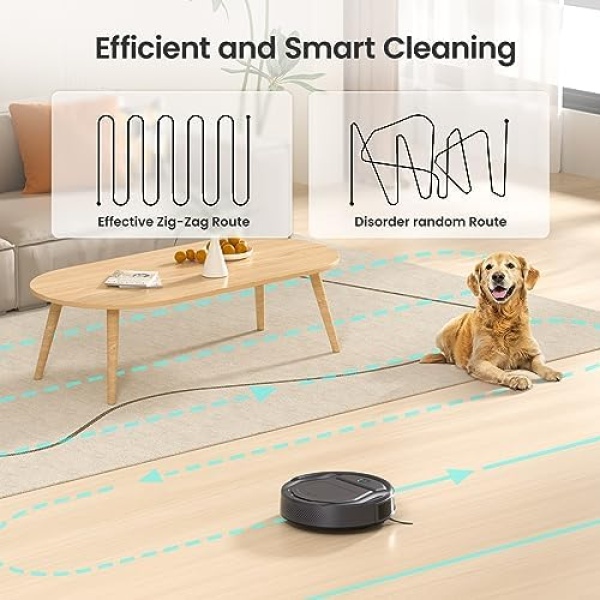 Lefant Robot Vacuums, 2200Pa Strong Suction, 120mins Runtime, Self-Charging - Image 3