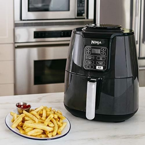 NINJA AF101C, Air Fryer, 3.8L Less Oil Electric Air Frying, Equipped - Image 6