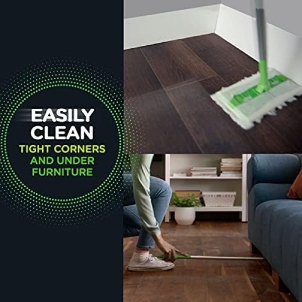 Swiffer Sweeper Dry Dust Mop Refills, Heavy Duty Dusters for Cleaning, - Image 4