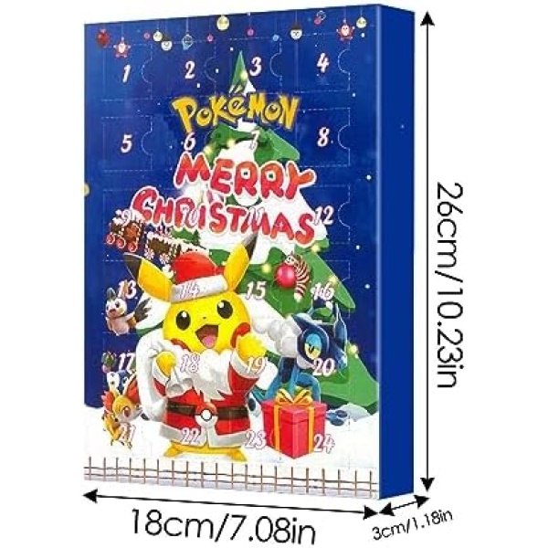 Advent Calendar 2023 for Kids, Toy Animal Advent Calendar 2023 with 24 Cartoon - Image 2