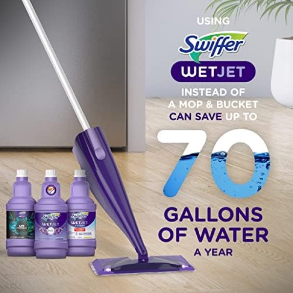 Swiffer Wetjet Mopping Pad, Multi Surface Cleaner Refills For Floor Mop - Image 3