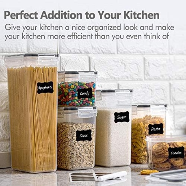 Vtopmart 32pcs Food Storage Container Set, Kitchen & Pantry Organizers - Image 6