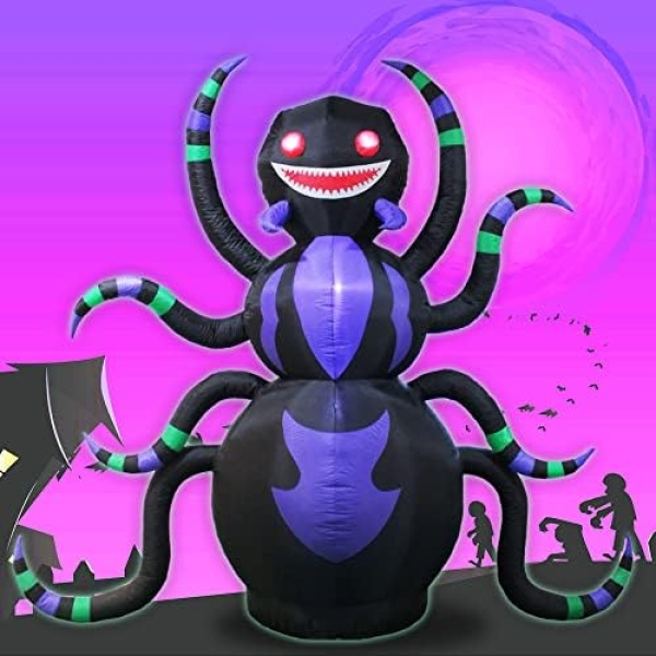 VIKIMORA 10FT Halloween Decoration Inflatable Huge Ant Blow up with LED - Image 2