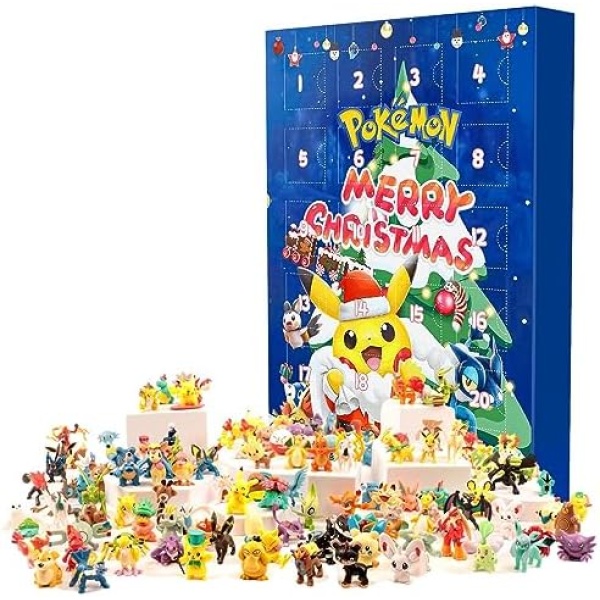 Advent Calendar 2023 for Kids, Toy Animal Advent Calendar 2023 with 24 Cartoon - Image 6