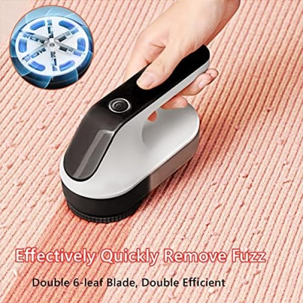 Fabric Shaver, Fuzz Remover, Rechargeable Lint Remover, LED Digital Display - Image 4