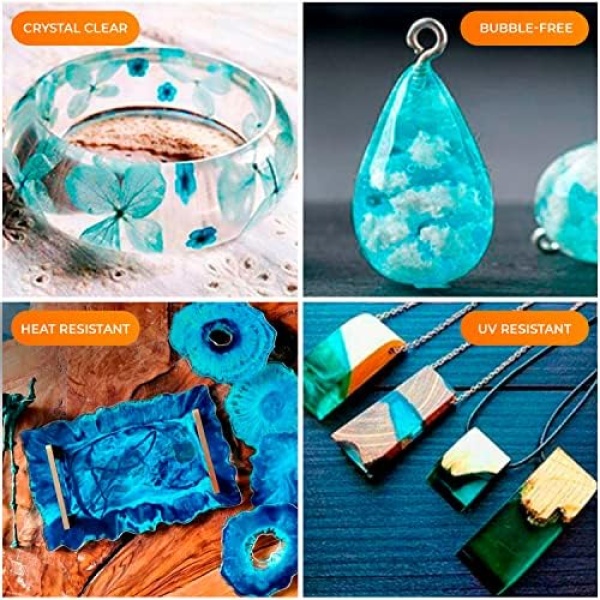 Epoxy Resin Kit for Art & Craft | 1 Gallon (3.78 L) | UV Resistant & Odorless - Image 5