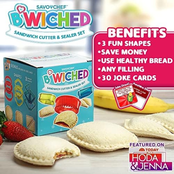 Sandwich Cutter and Sealer - Uncrustables Sandwich Maker - Cut and Seal - Image 2